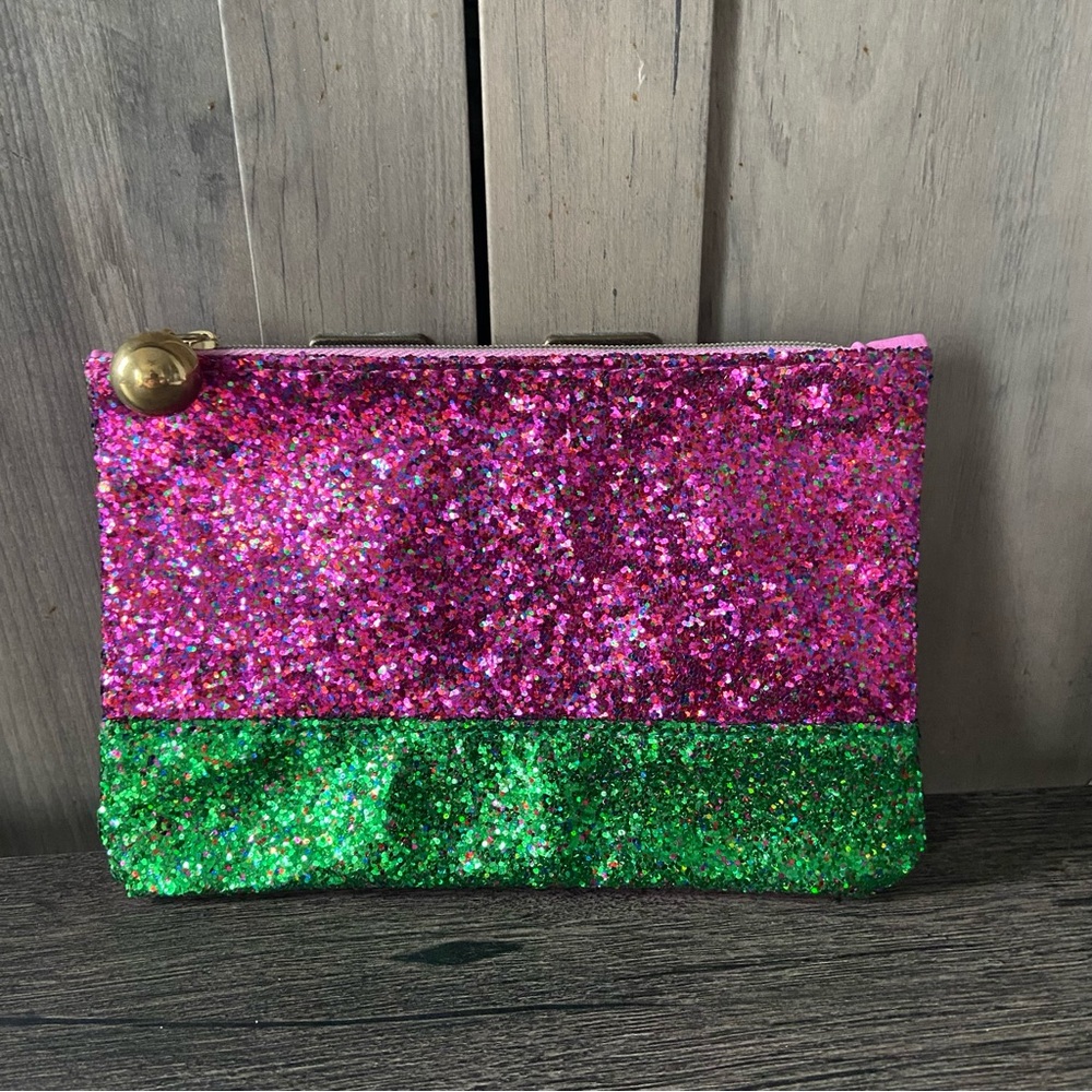 Ipsy Glitter Cosmetic Bag